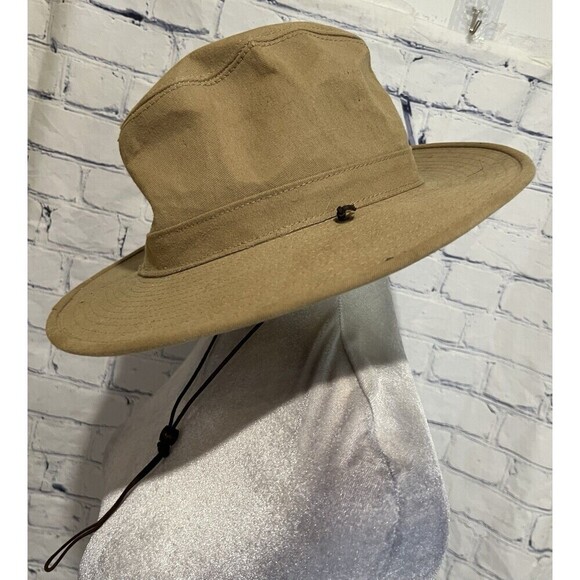 Indiana Jones hat, Safari Hat, Henschel Hat Co, made in USA Brown - Picture 2 of 6